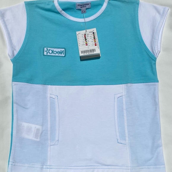NWT Exclusive European Kids Clothing Brand NECK & NECKJunior Unisex Set Size 6